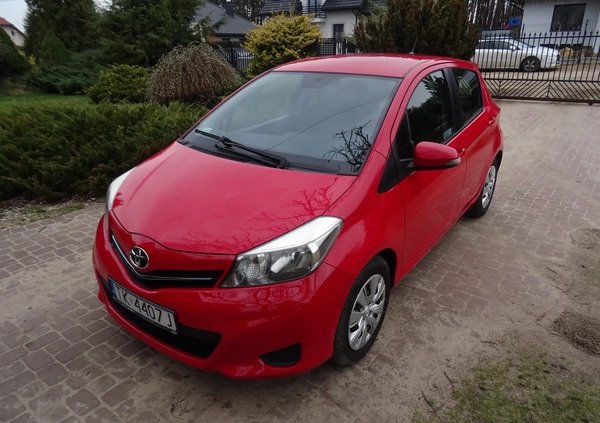 Toyota Yaris cena 27900 przebieg: 148040, rok produkcji 2012 z Ciechanowiec małe 277